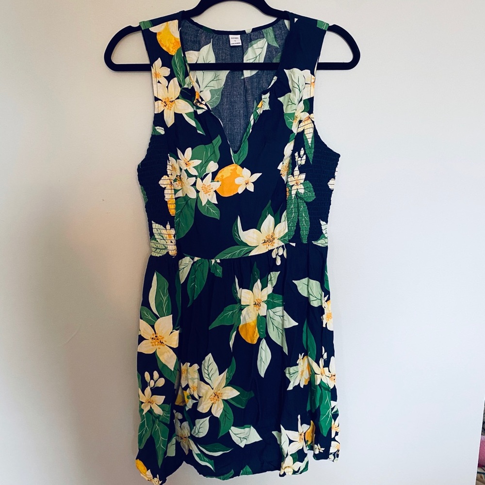 Old Navy summer lemon dress